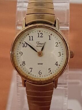 Vintage TIMEX 377 BA CELL Water Resistant Watch T92 US Virgin Islands - WORKS!